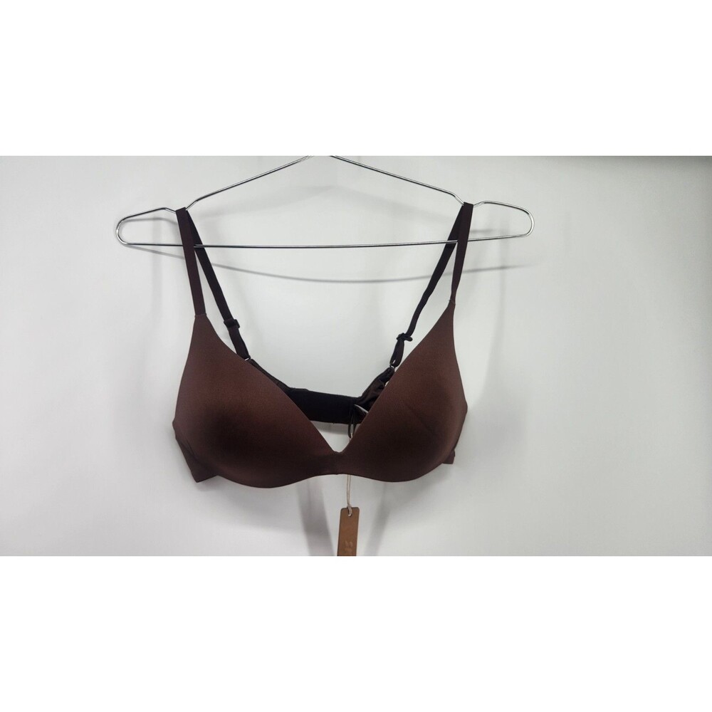 Skims‎ 32B Cocoa Brown Wireless Form Super Push up Bra PL-PLG-9558W NWT